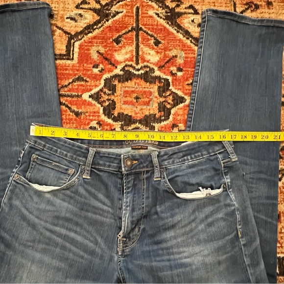 Men’s Bootcut Extreme Flex American Eagle Jeans 34x34 - Medium Wash - Picture 5 of 11